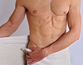 Heat a compressed member of a hot towel