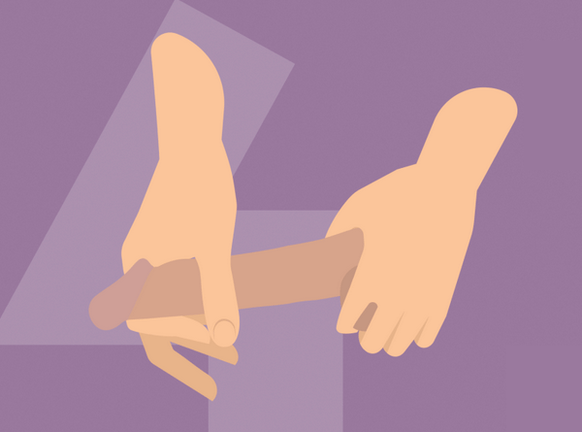 The technique of milking a member