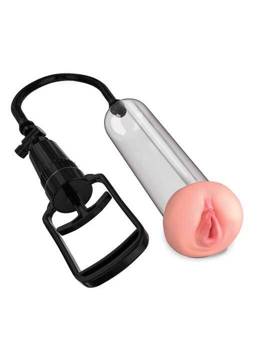 Pump -Up with a female vagina mouthpiece